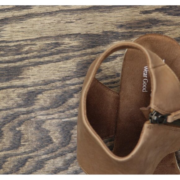 Toms Womens Rope Majorca Platform Heeled Sandal 10021955 Brown Sugar 9M - Picture 7 of 12